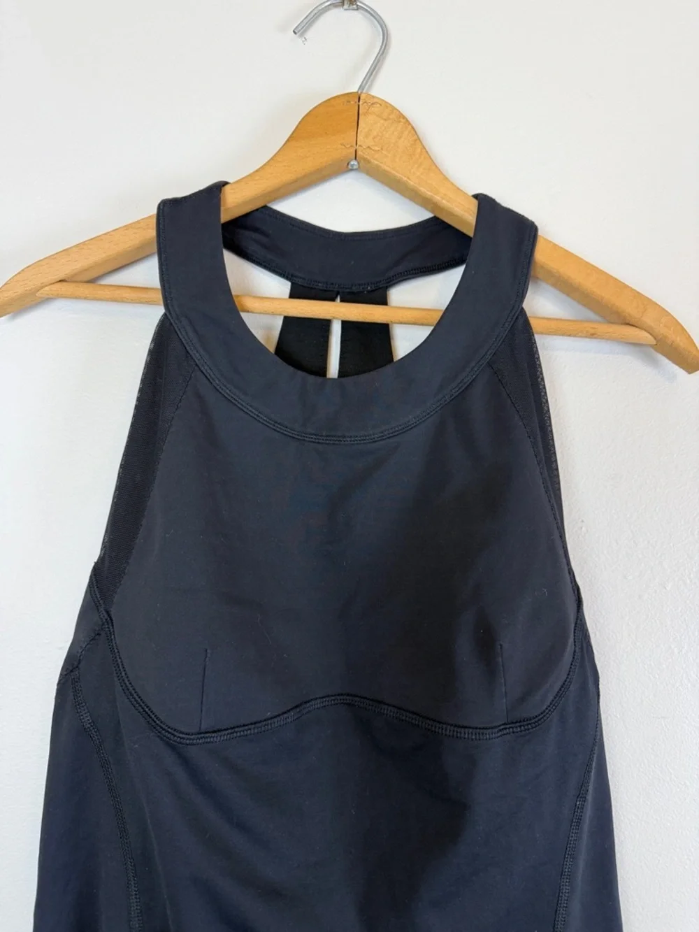 Lululemon Run: Make It Count Tank Black Women's Size 8